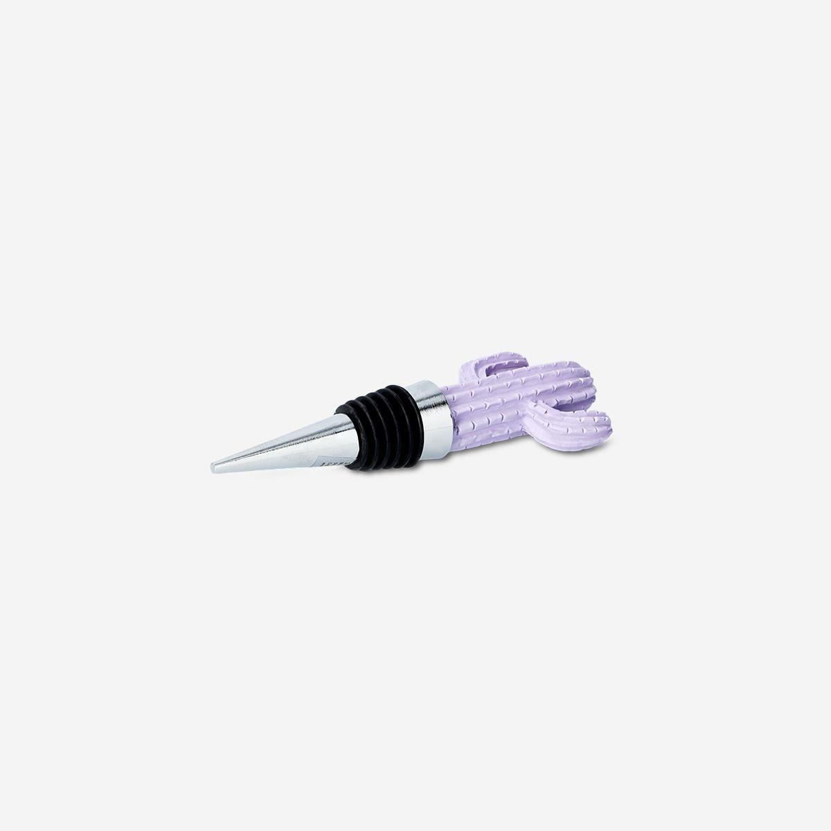 Purple Cactus Wine Stopper