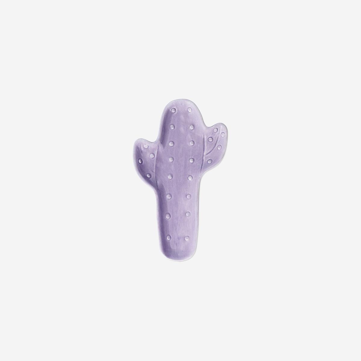 Purple Cactus Serving Dish - 20 Cm