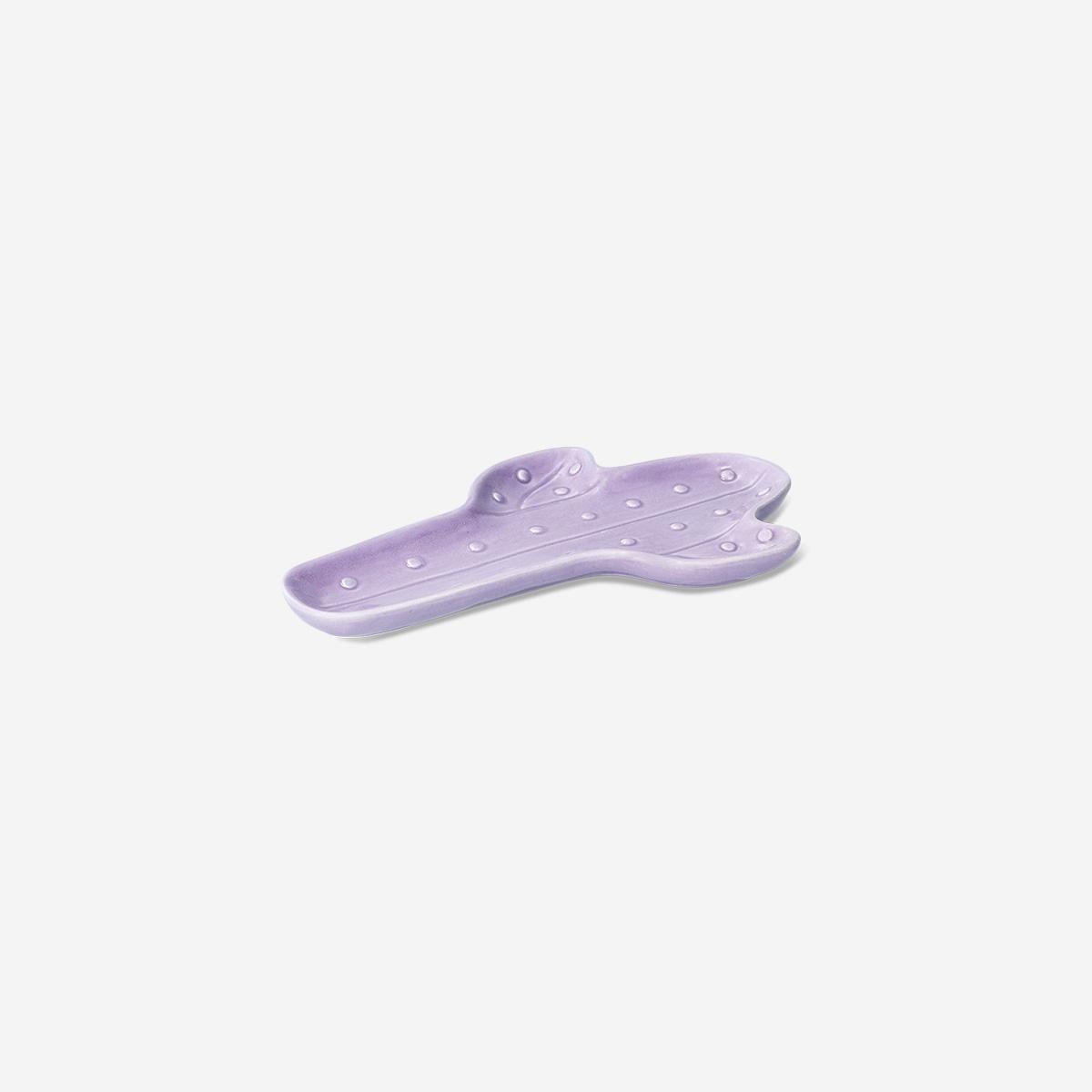 Purple Cactus Serving Dish - 20 Cm