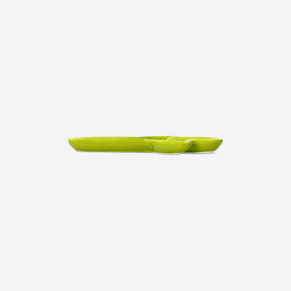Green Cactus Serving Dish - 16 Cm