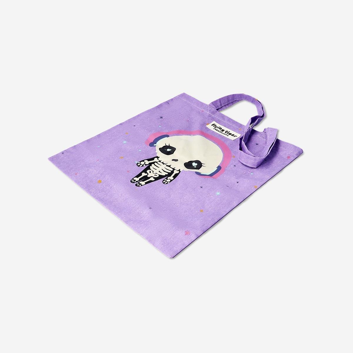 Multicolour Skeleton Tote Bag