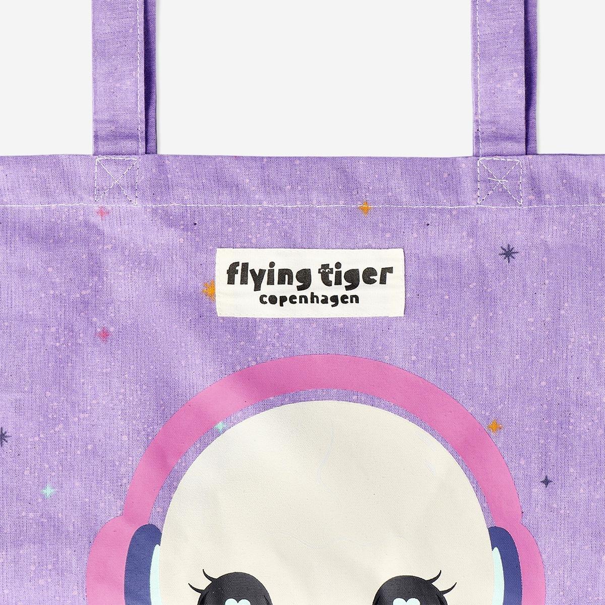 Multicolour Skeleton Tote Bag