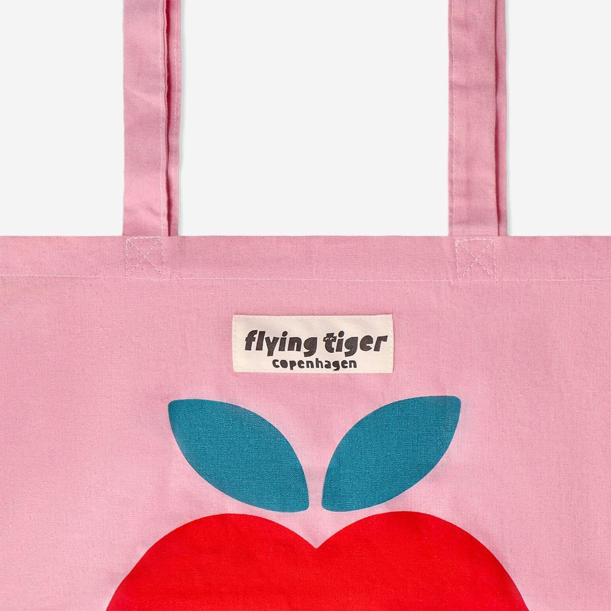 Multicolour Pink Tote Bag