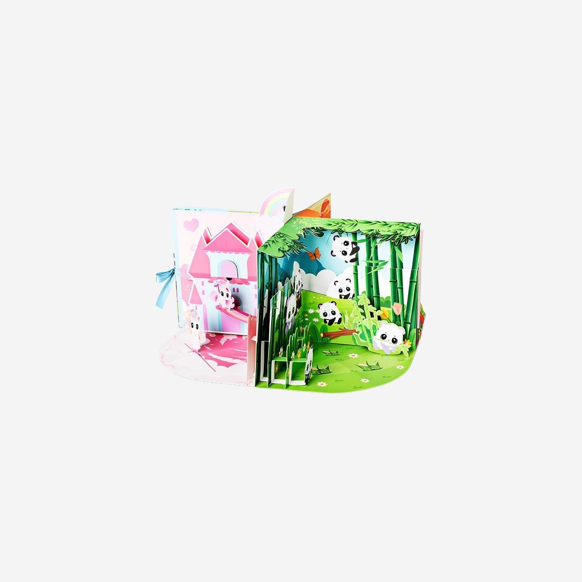 Multicolour Landscape Pop Up Book