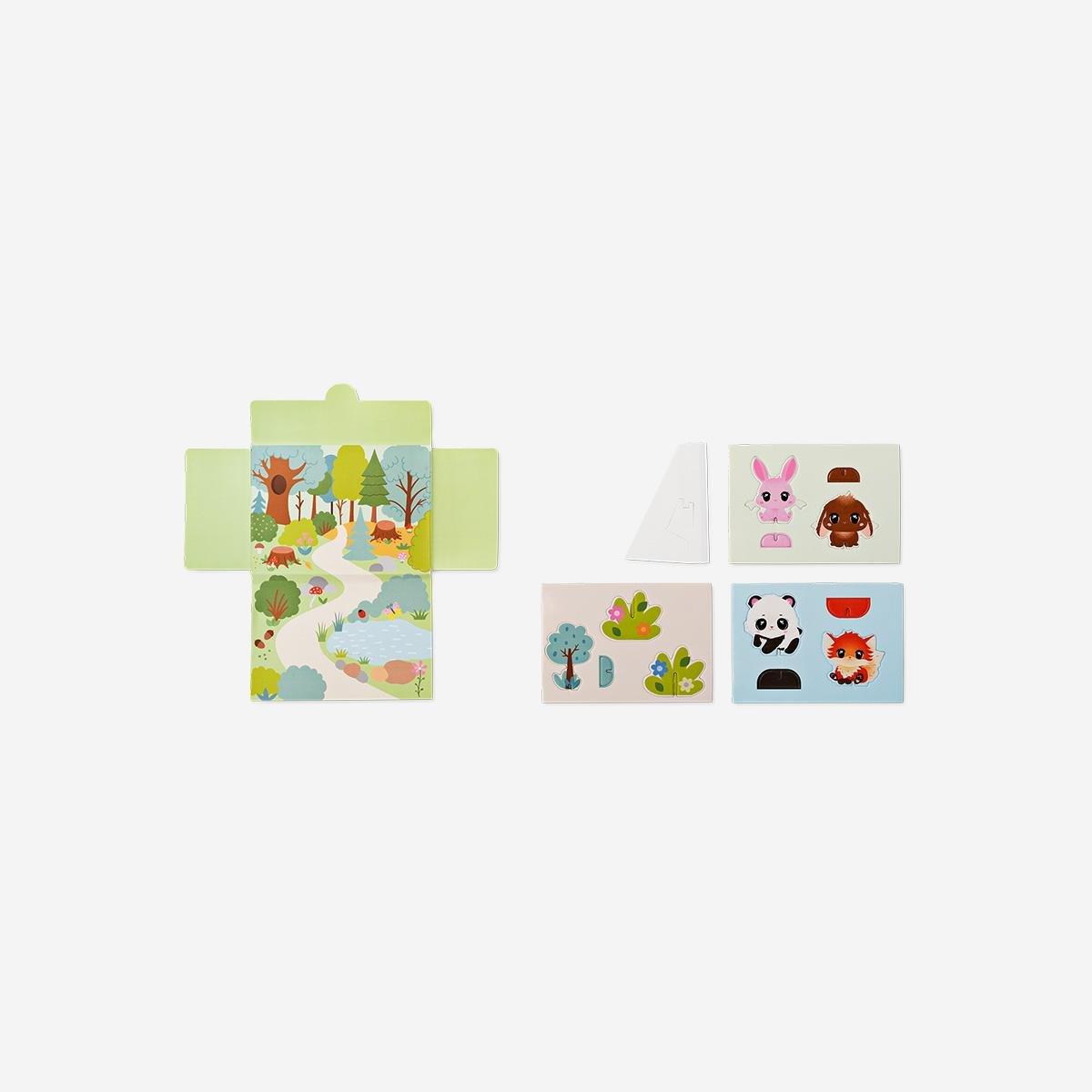 Multicolour Mini Play Animals