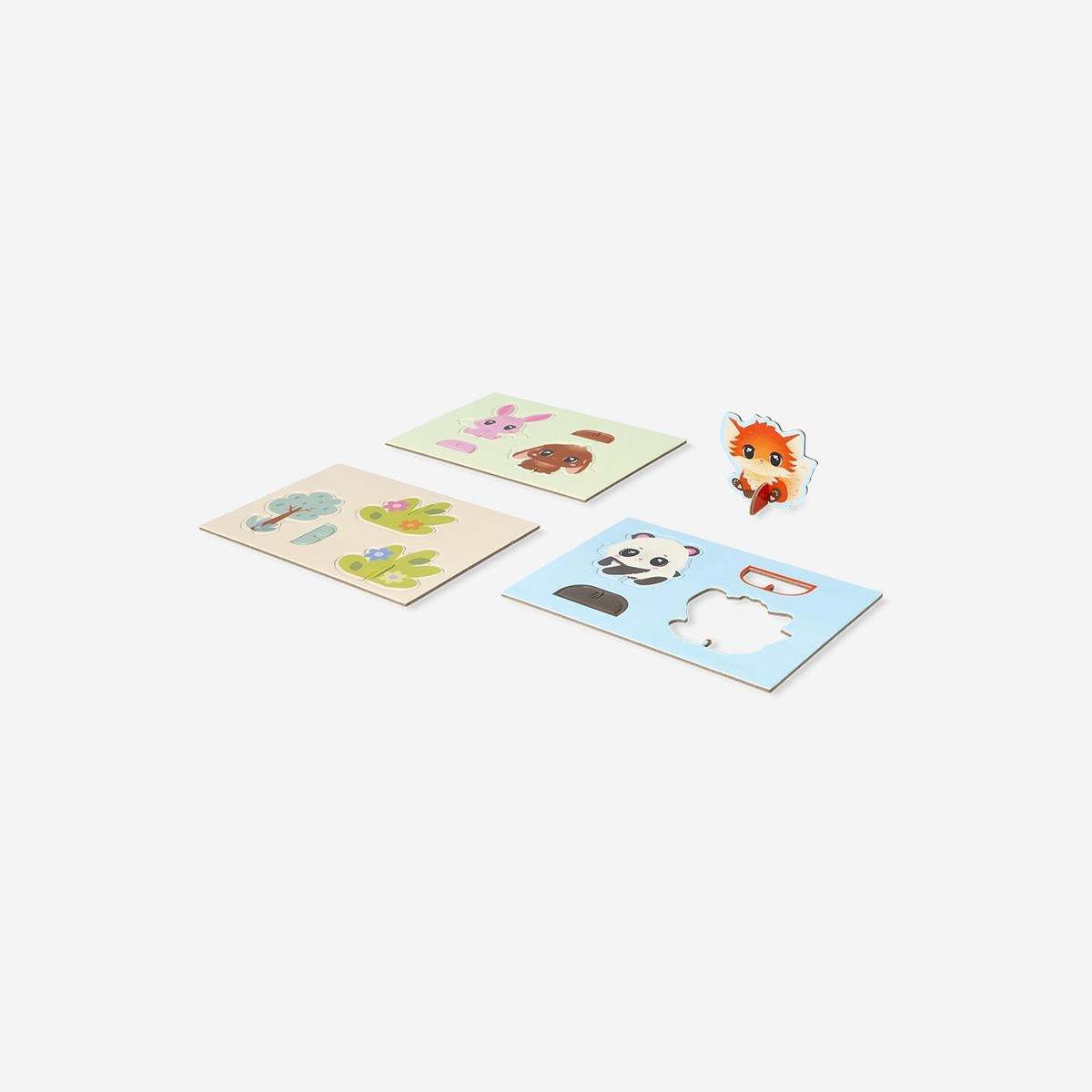 Multicolour Mini Play Animals