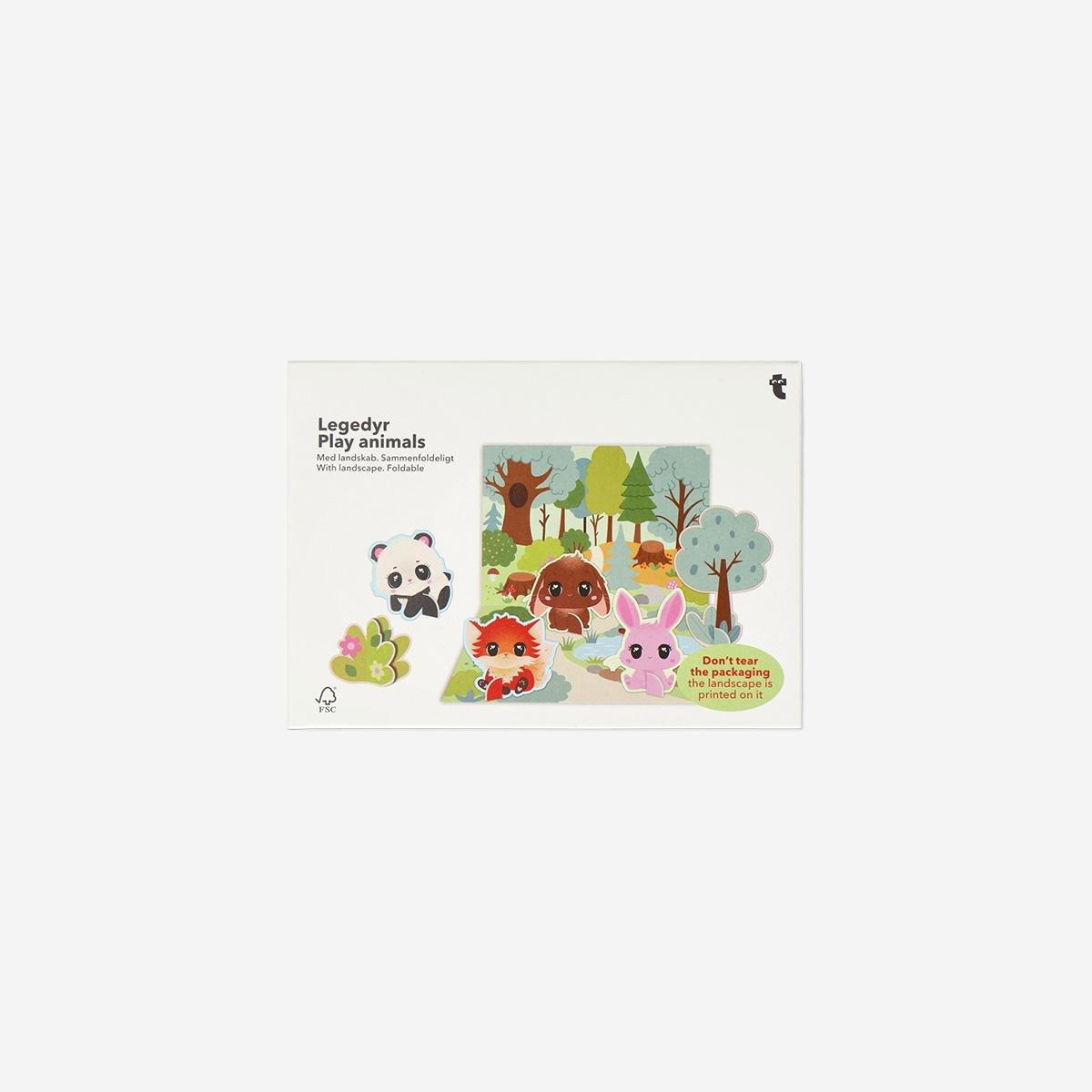 Multicolour Mini Play Animals