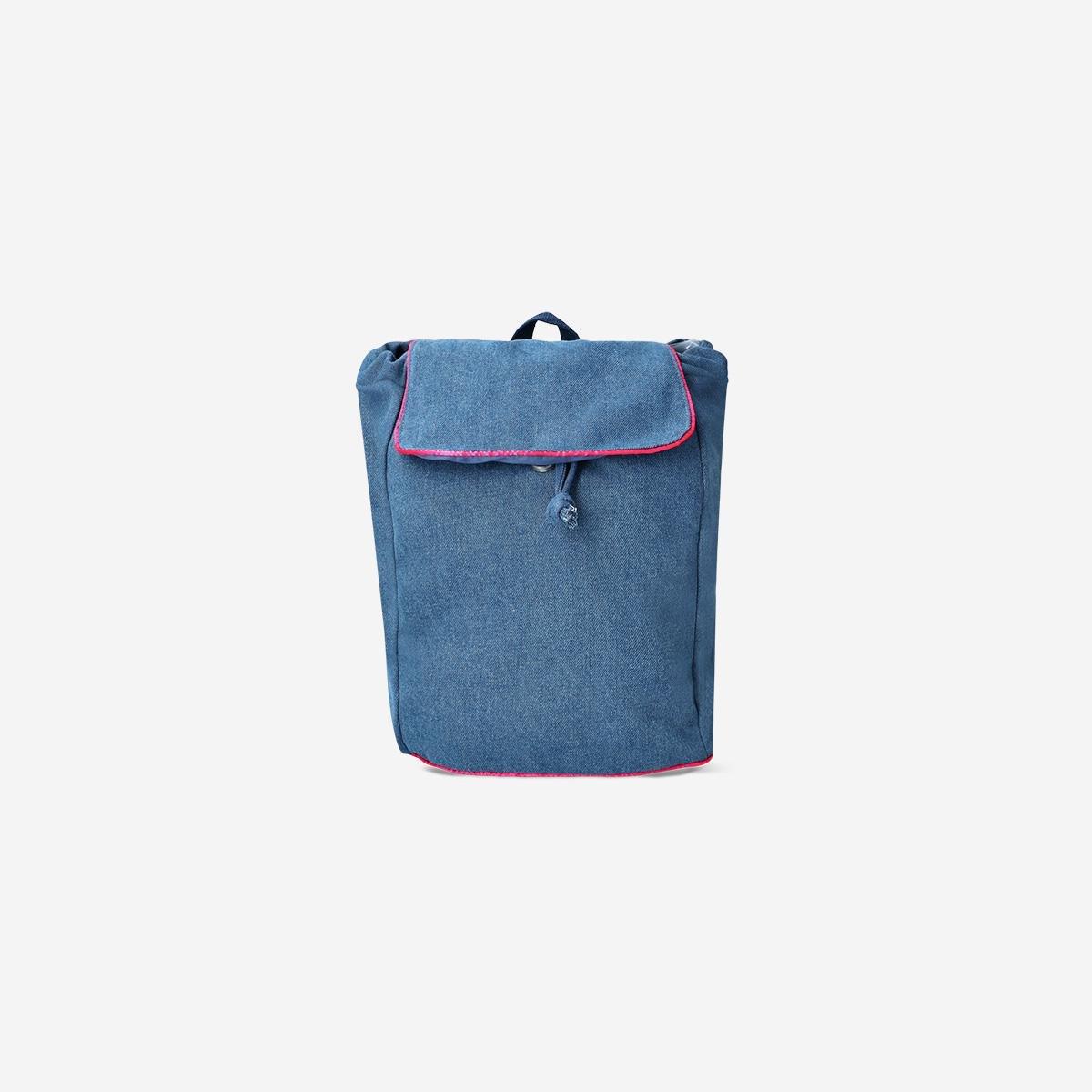 Blue Denim Backpack