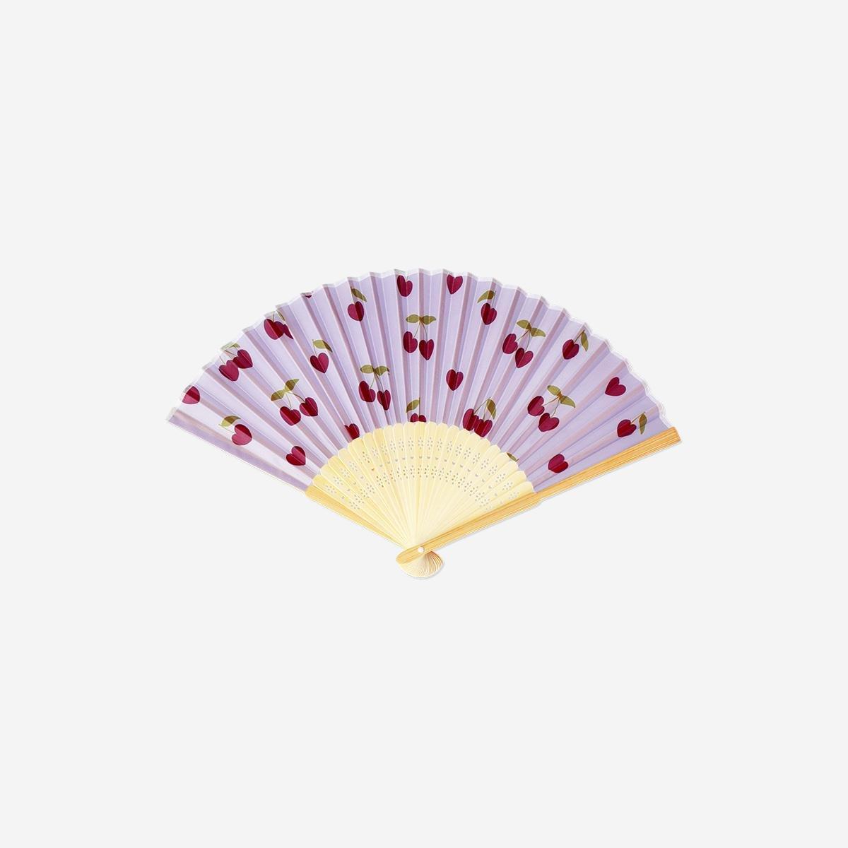 Multicolour Foldable Cherry Fan