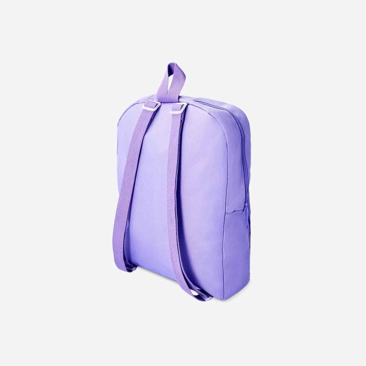 Multicolour Icon Patches Purple Backpack