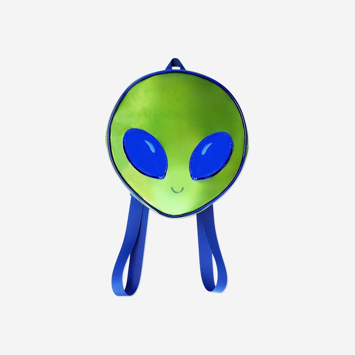 Green Alien Backpack