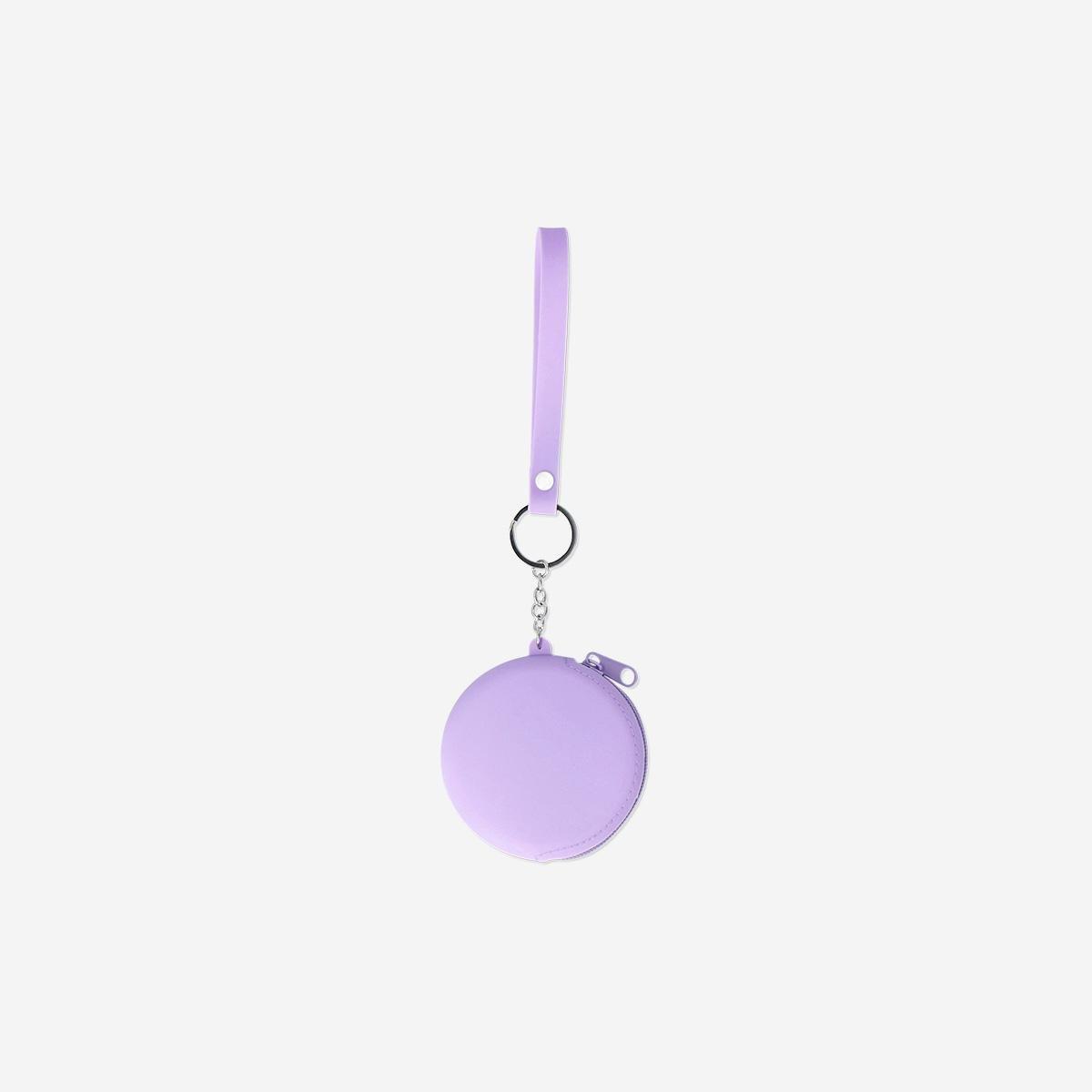 Pink Bow Clip Round Purse