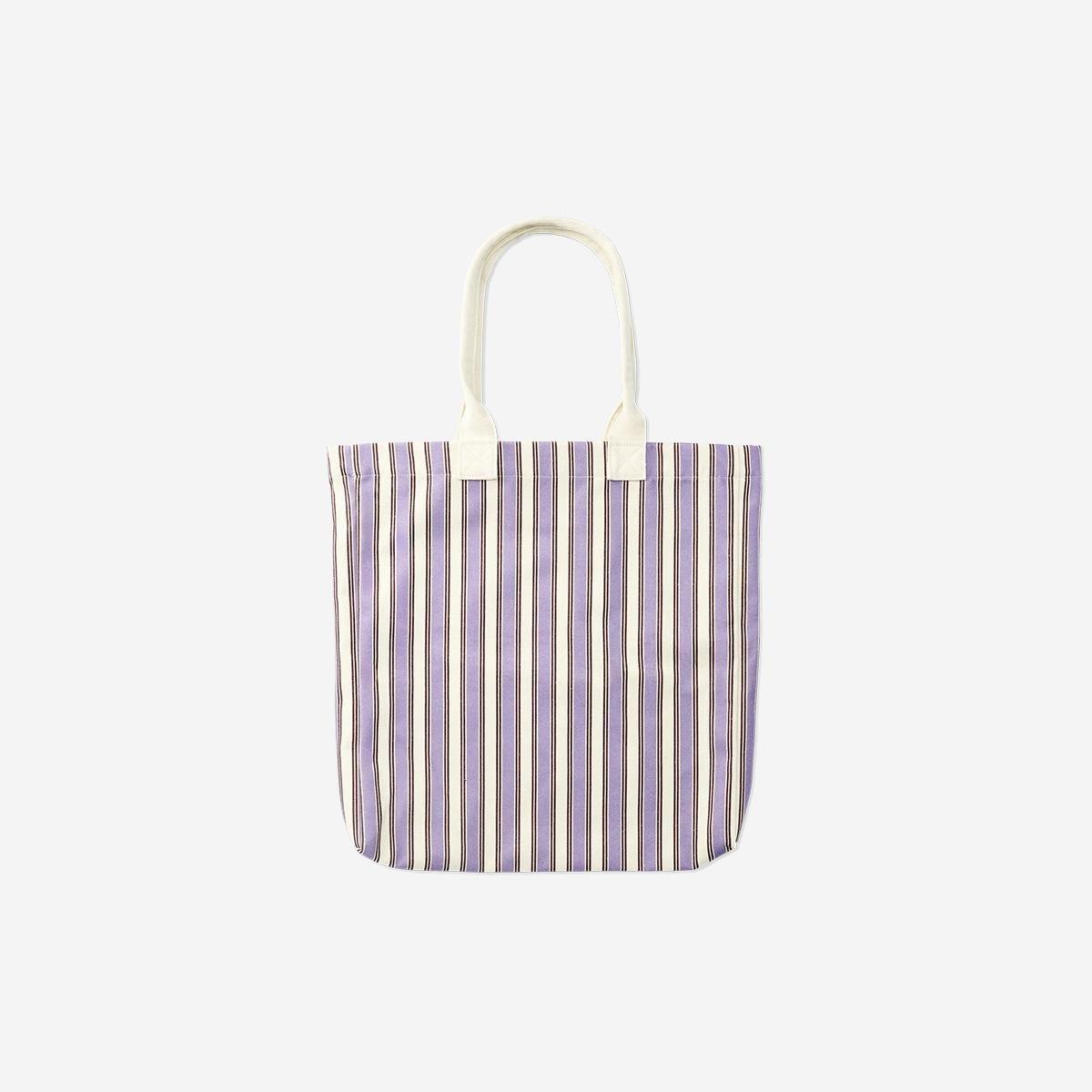 Multicolour Striped Shopping Bag