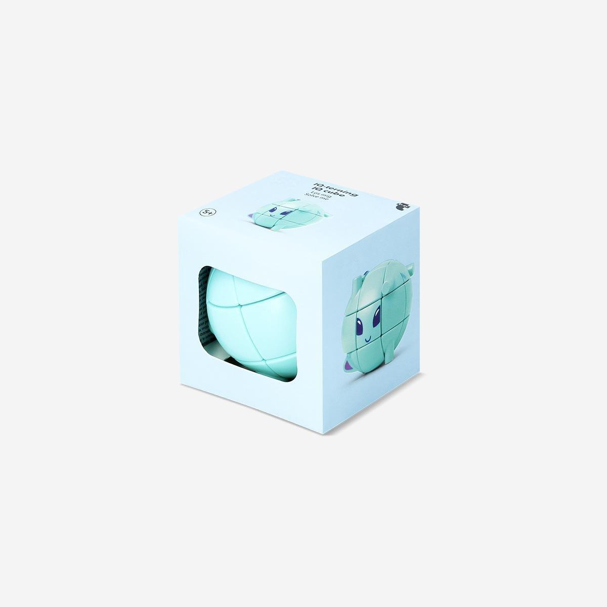 Blue Alien Iq Puzzle