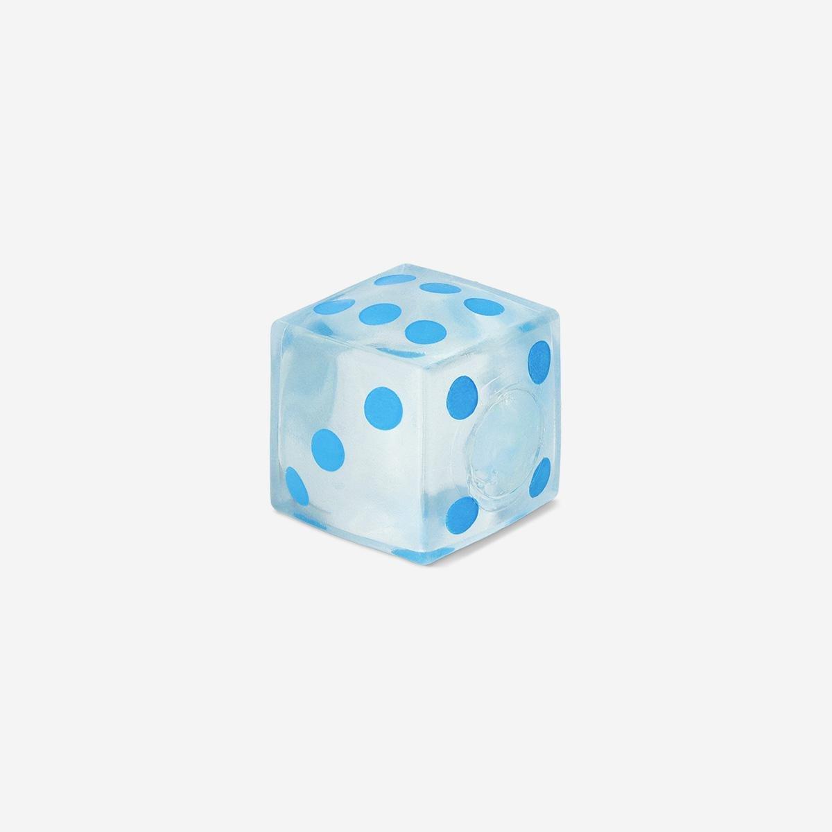 Blue Dice Press Me Toy