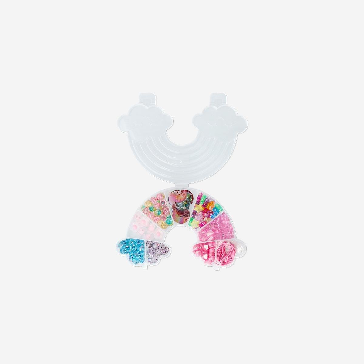 Multicolour String Rainbow Bead Set
