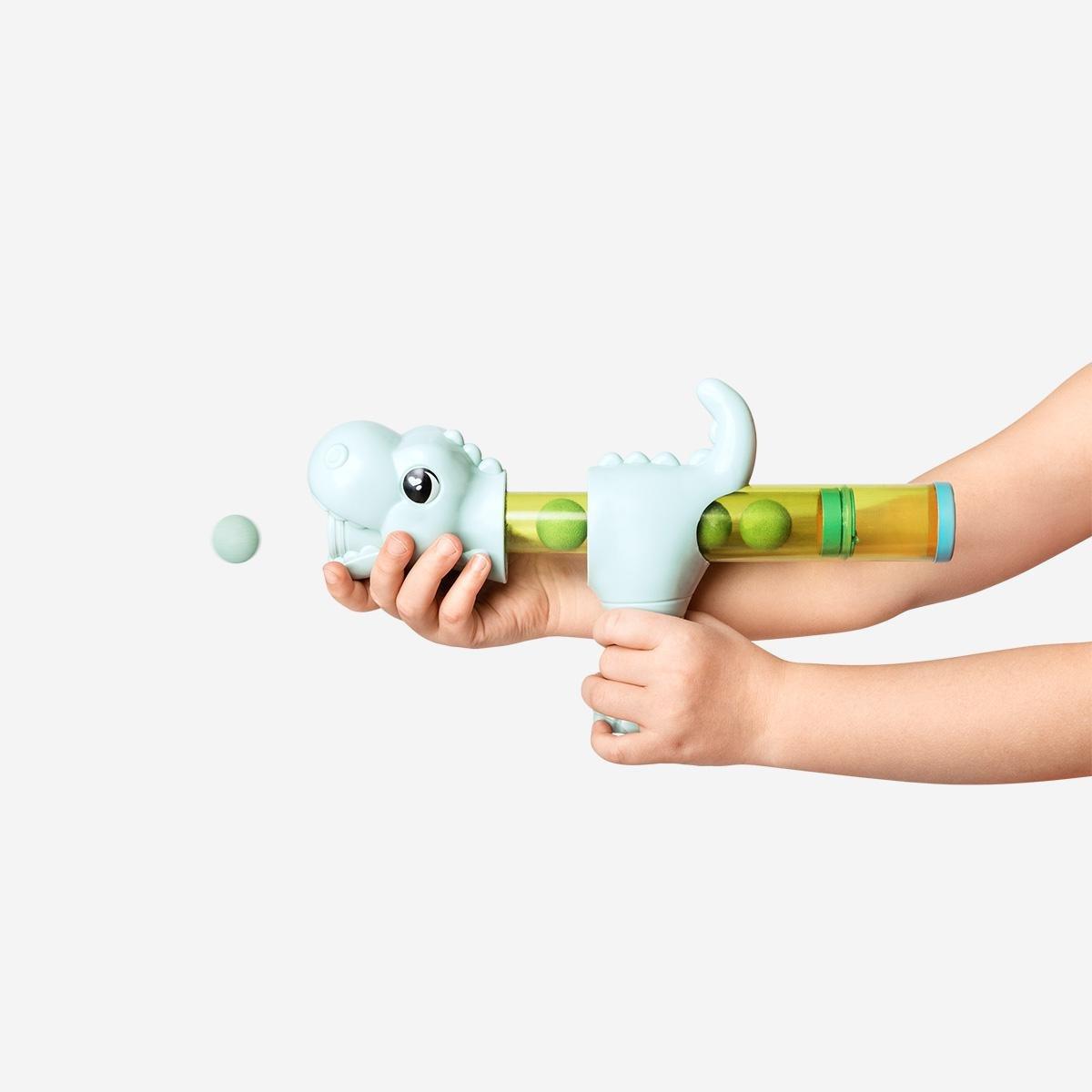 Multicolour Dinosaur Ball Blaster
