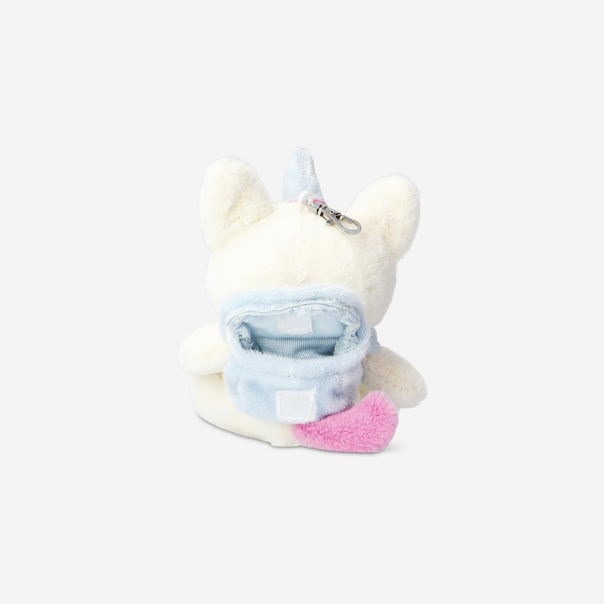 White Unicorn Bag Charm - 10 Cm