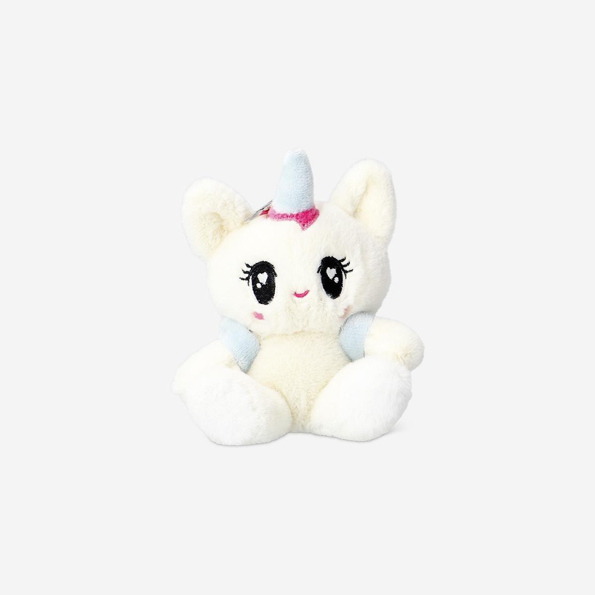 White Unicorn Bag Charm - 10 Cm