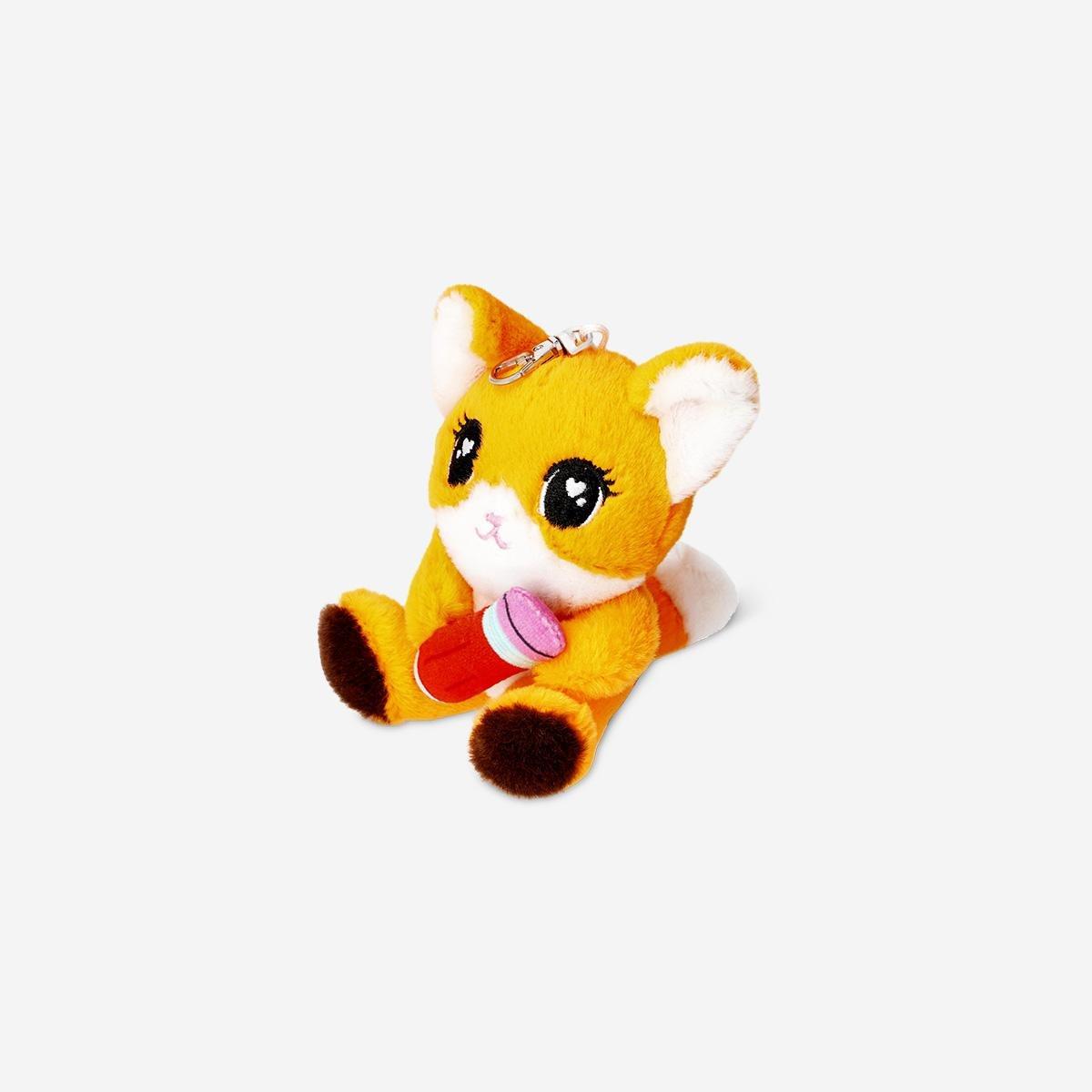 Orange Fox Bag Charm - 10 Cm