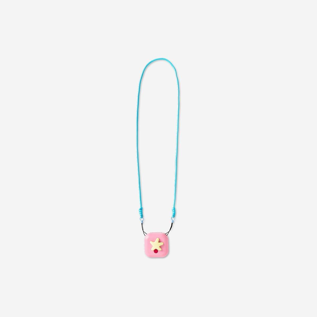 Multicolour Neck Strap Fan
