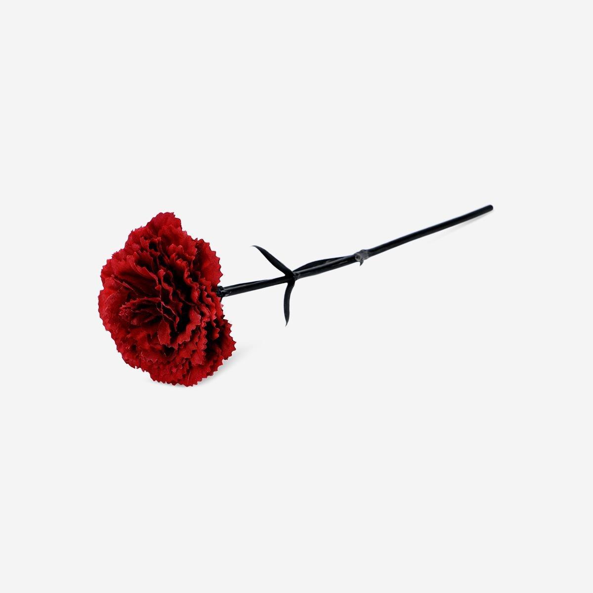 Red Decorative Flower - Carnation