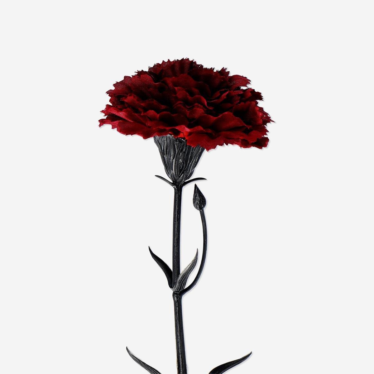 Red Decorative Flower - Carnation