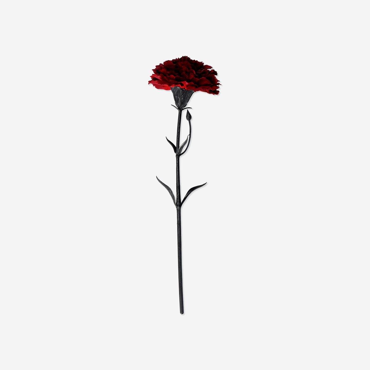 Red Decorative Flower - Carnation