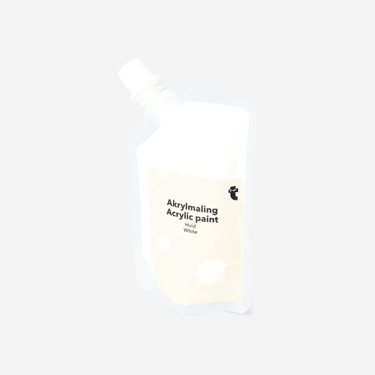 White Acrylic Paint - 80 Ml