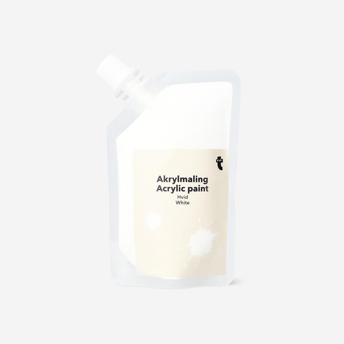 White Acrylic Paint - 80 Ml