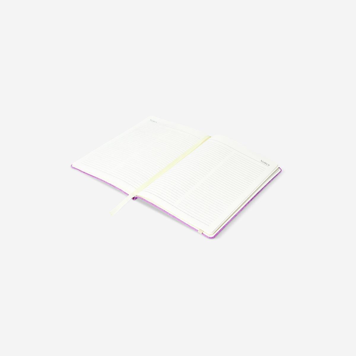 Purple A5 Purple Weekly Diary 2026 - English