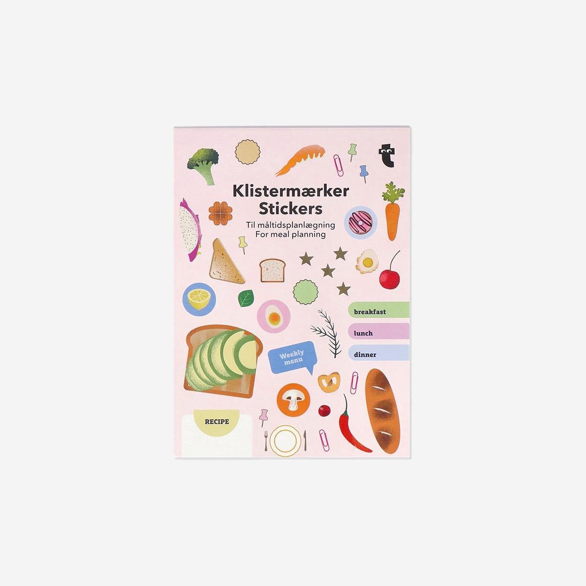 Multicolour Stickers For Meal Planning