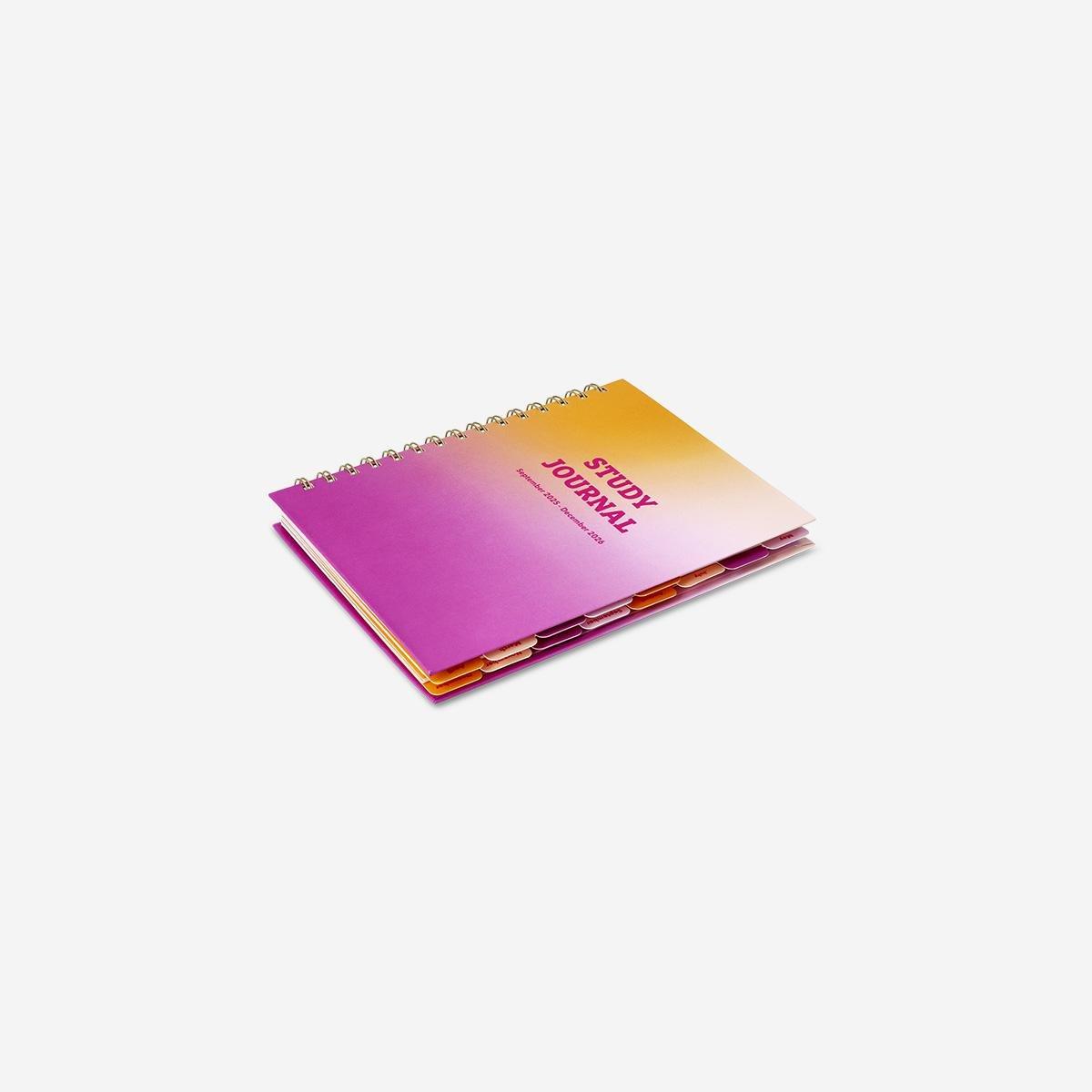 Multicolour Gradient Study Planner For 2026 - English