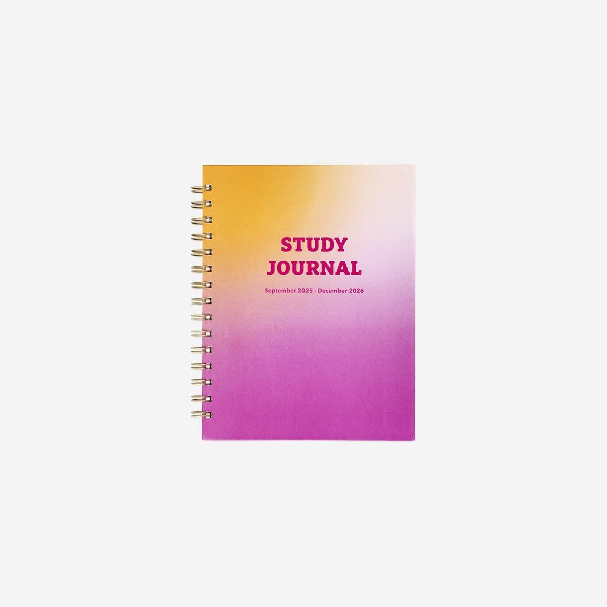 Multicolour Gradient Study Planner For 2026 - English