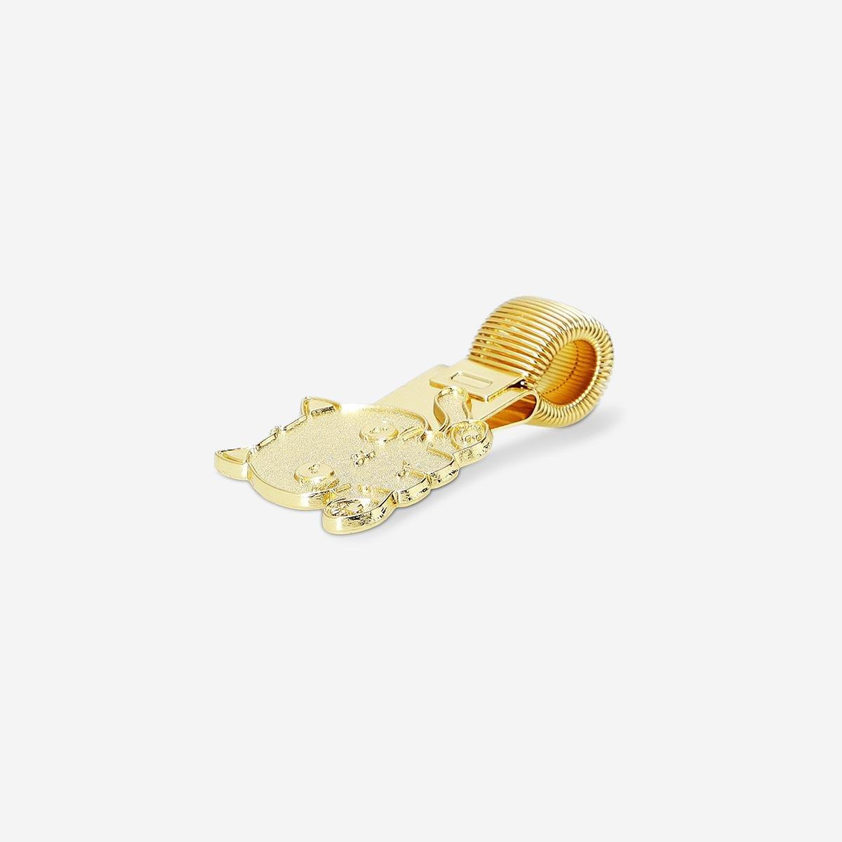 Gold Cat Pen Loop