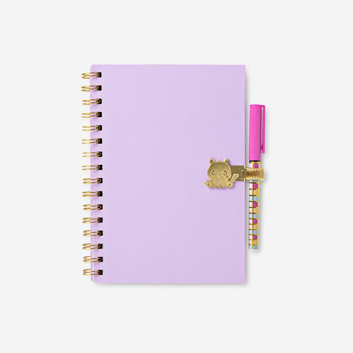 Gold Cat Pen Loop