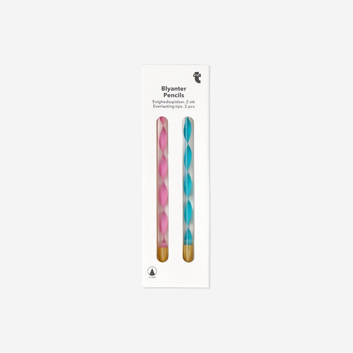 Multicolour Everlasting Pencils - 2 Pcs