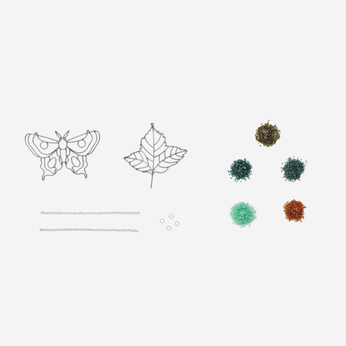Multicolour Diy Stained Glass Decorations