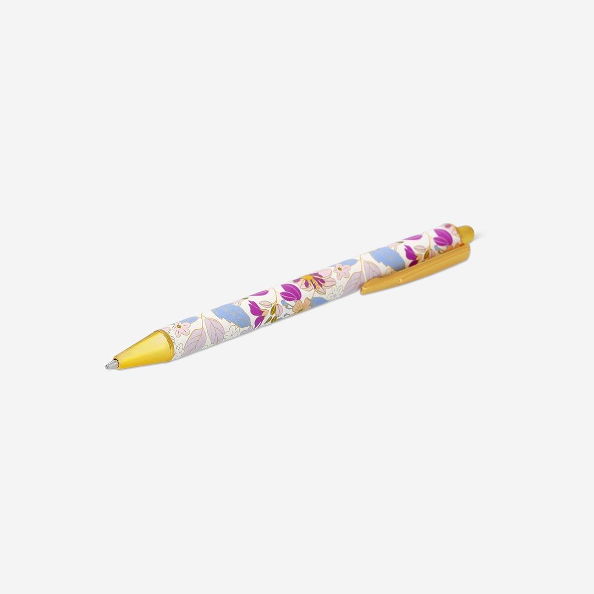 Multicolour Floral Ballpoint Pen