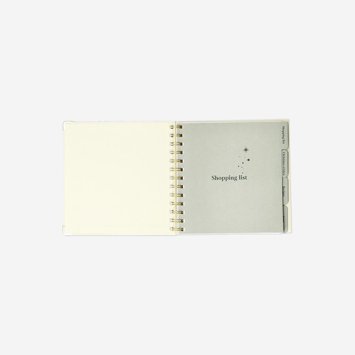 White Christmas Planner - English