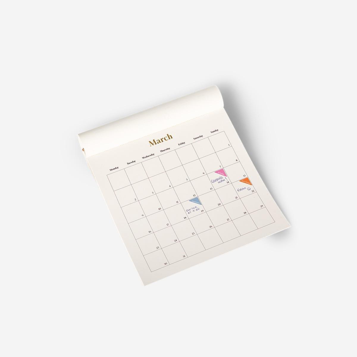 Multicolour Corner Stickers For Planning