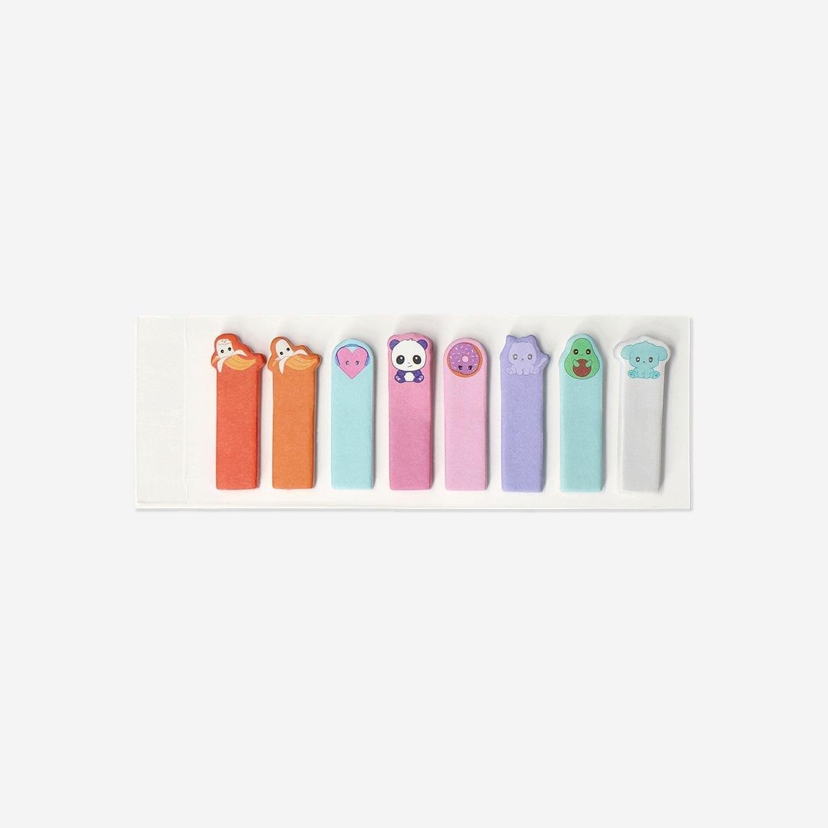 Multicolour Page Markers With Small Icons