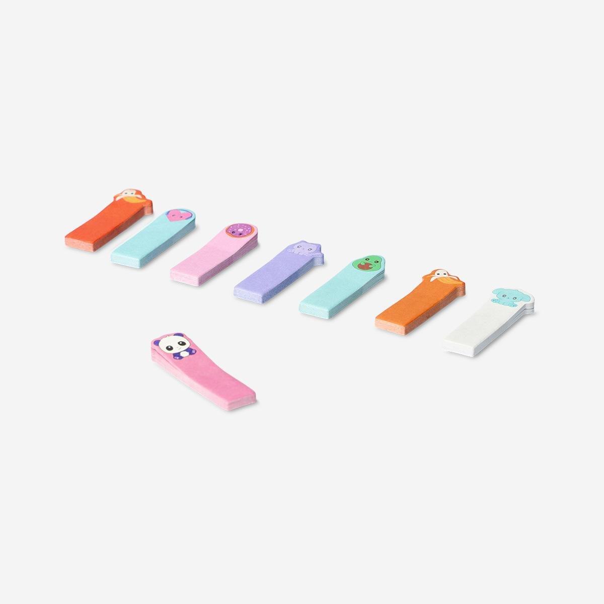 Multicolour Page Markers With Small Icons