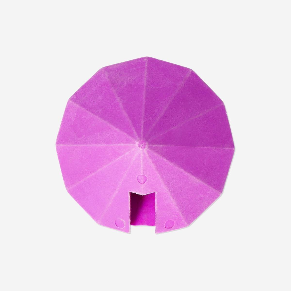 Pink Diamond Eraser With Pencil Sharpener