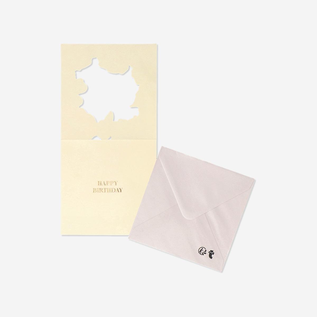 Multicolour Floral Birthday Card