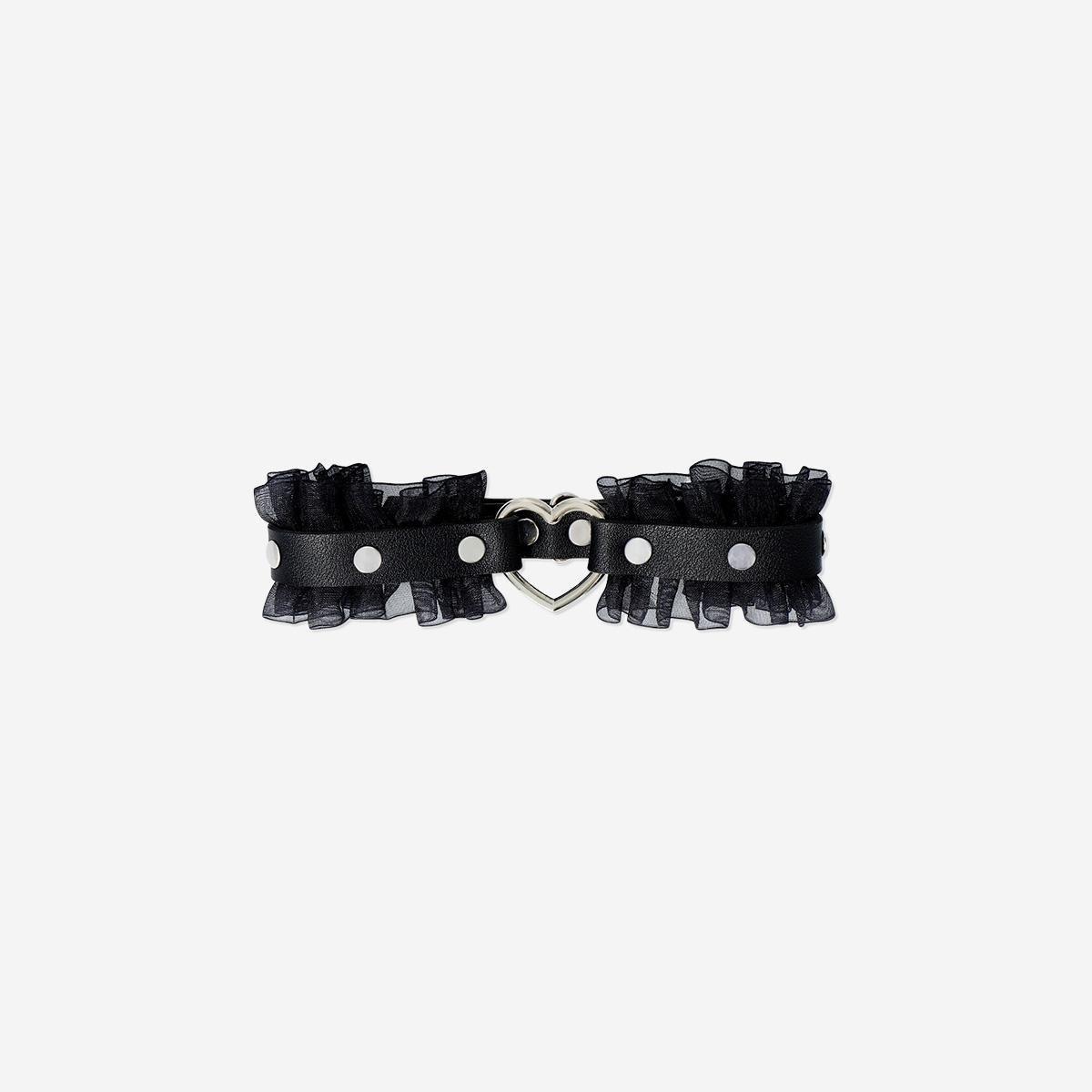 Black Heart Gothic Necklace