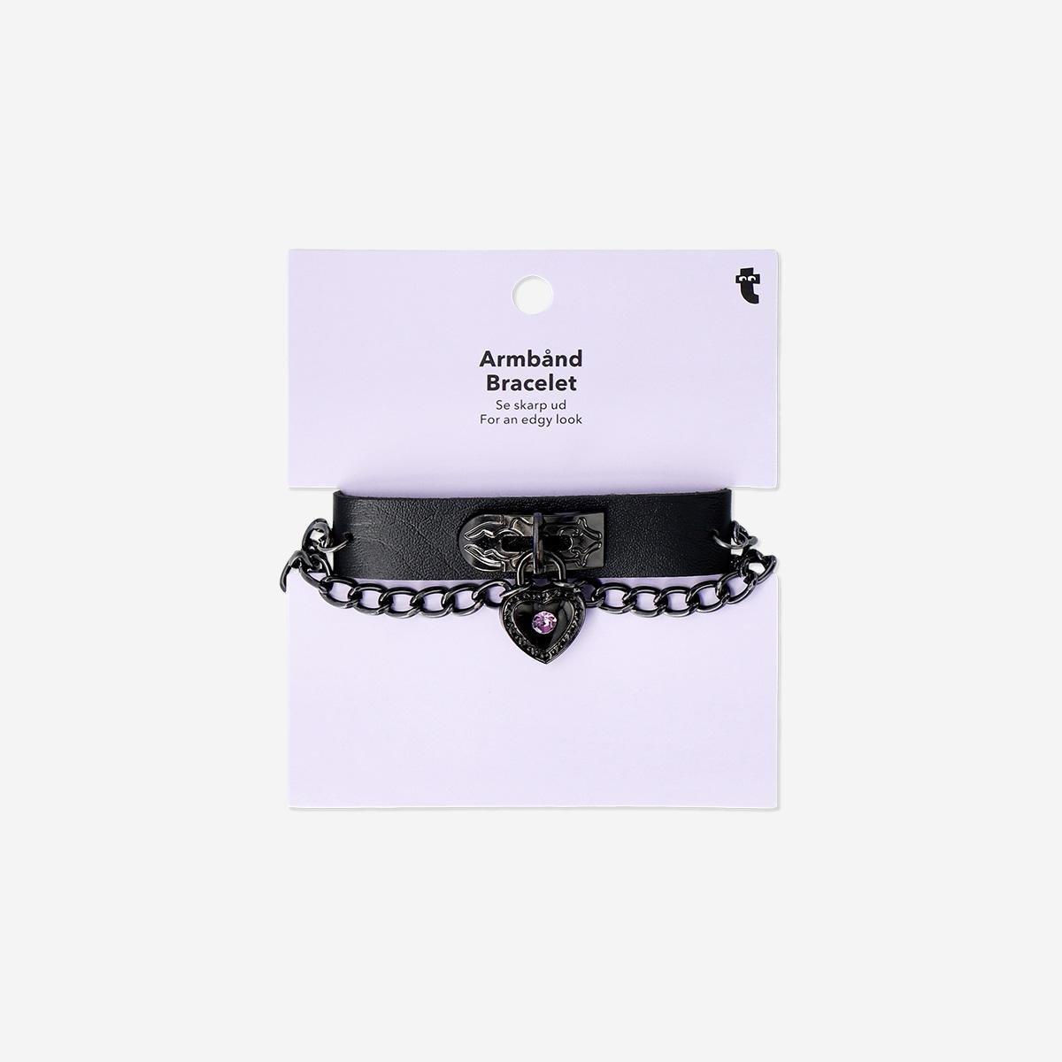 BLACK      Gothic bracelet