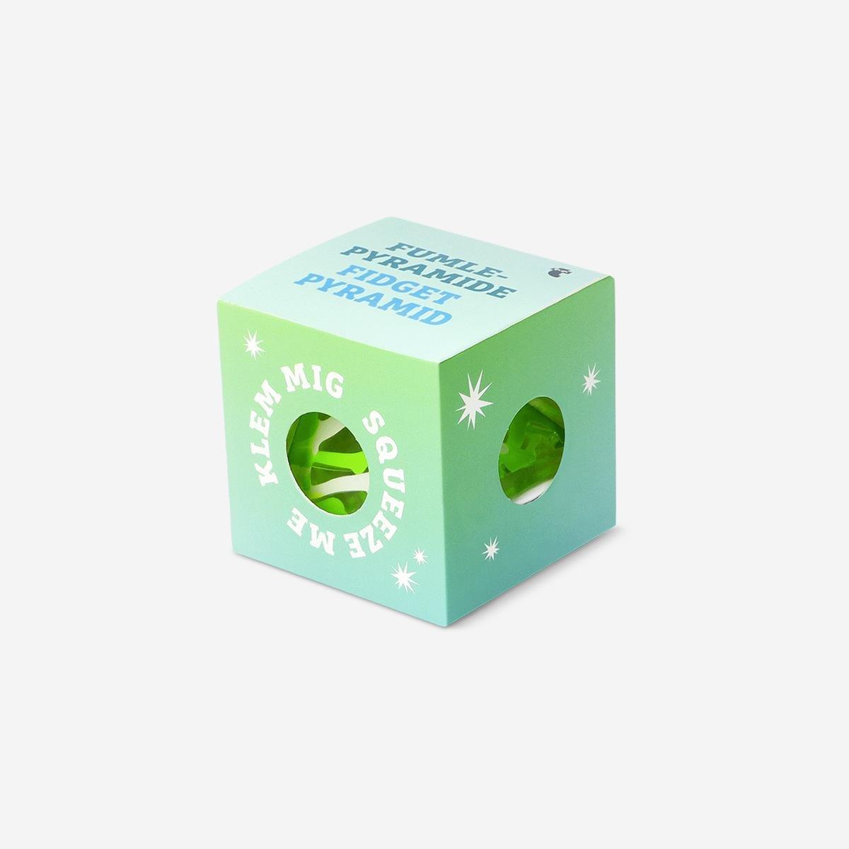 Multicolour Pyramid Fidget Toy