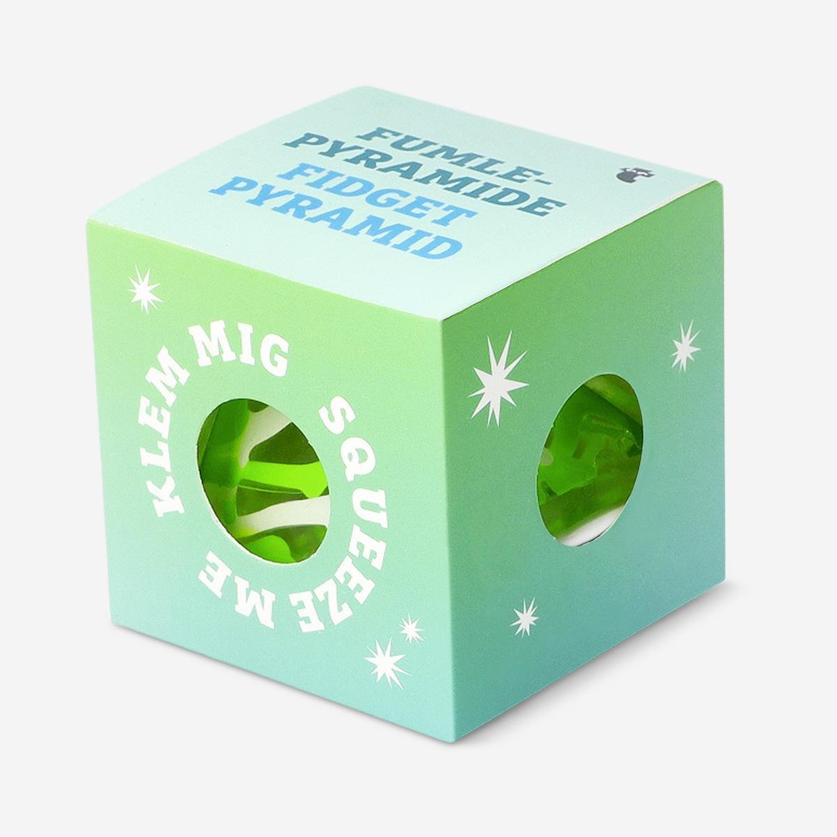 Multicolour Pyramid Fidget Toy