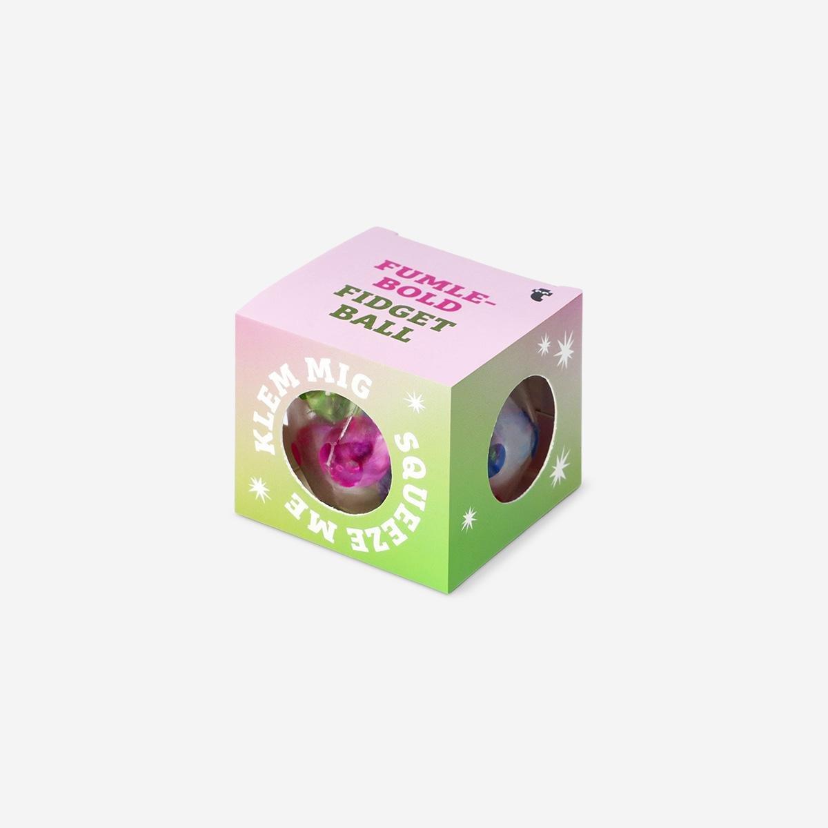 Multicolour Clear Bubble Ball Fidget Toy